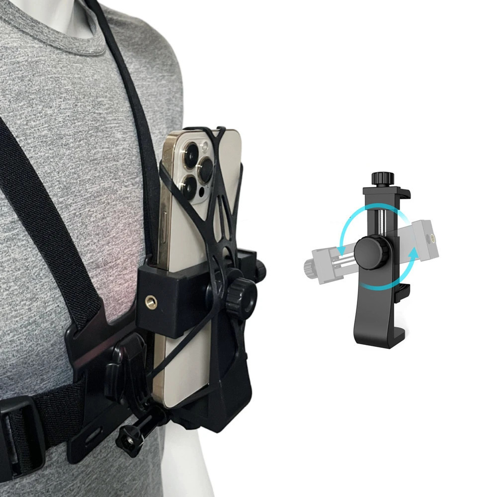 Кріплення на груди для телефону поворотне зі страховкою AC Prof KIT-27 Київ - фото 2