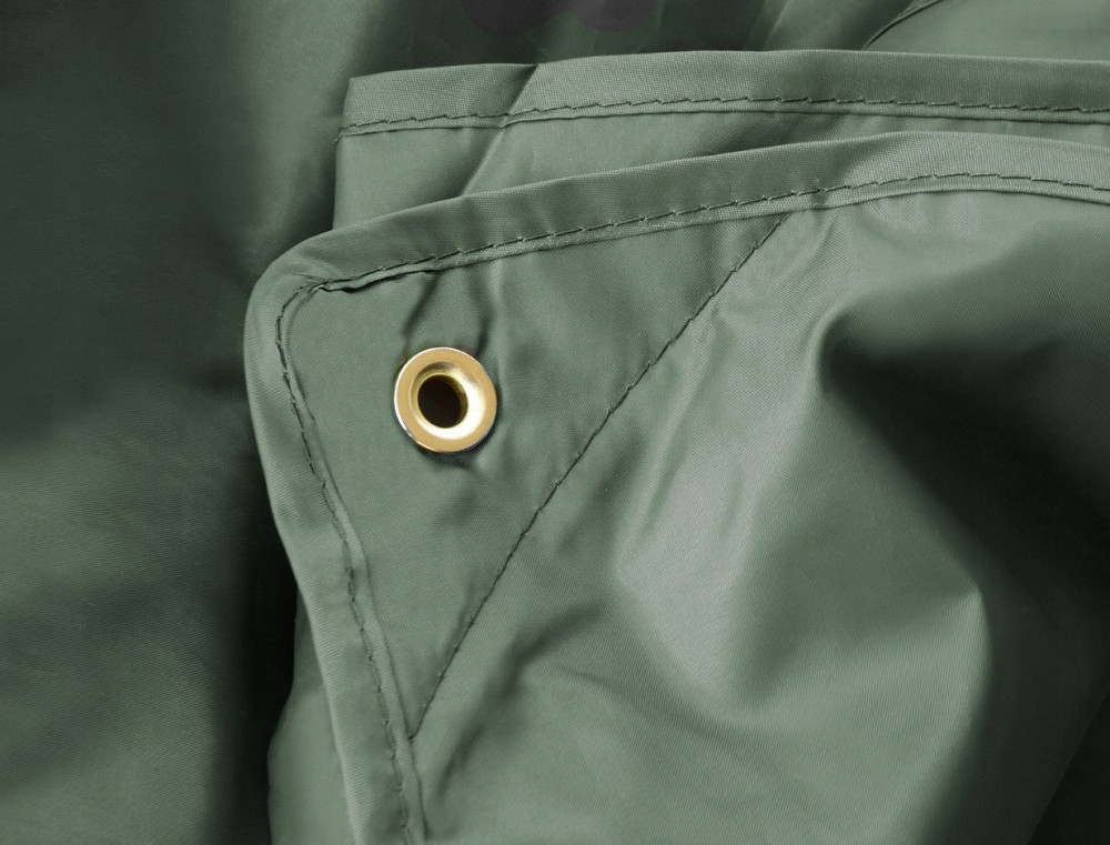 Универсальное Туристическое Полотно - Тент 2х3 метра с кольцами и чехлом MFH Int.Comp (32421B) Olive Нововолынск - изображение 5