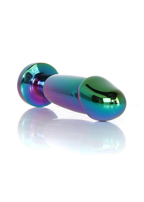 Анальна пробка - Jewellery Multicolour Penis Plug Clear S Sex Aura Київ - фото 2