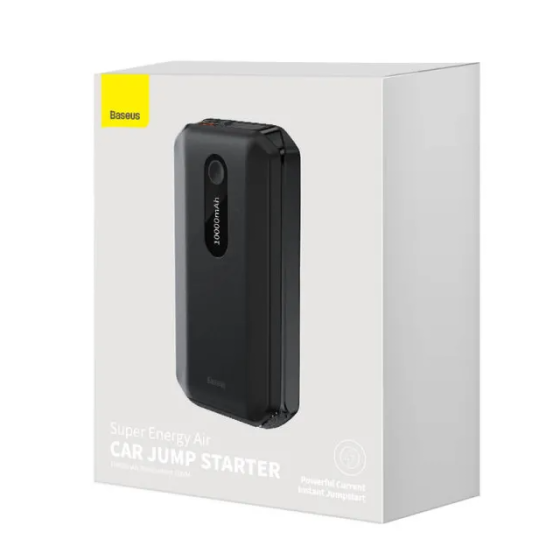 Пусковий бустер для авто / Пуско зарядний пристрій Baseus Super Energy Max Car Jump Starter Київ