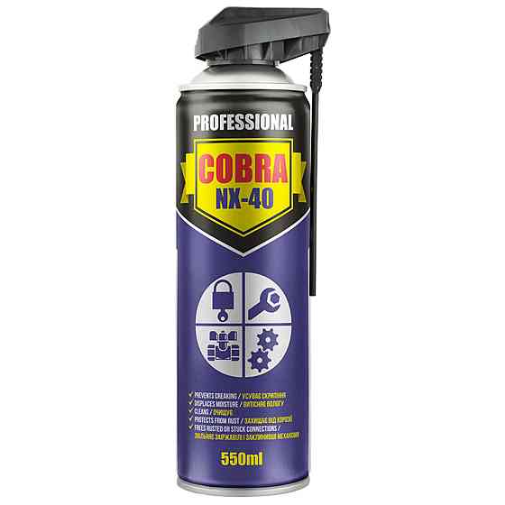 Змазка багатофункціональна Nowax NX-40 Multifunctional Lubricant Professional Cobra, 550мл Киев