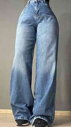 Джинси жіночі Mikaletta 13479 BTL Wide Leg Palazzo широкі сині, синій, 33, 33, 91 см, 115 см Київ