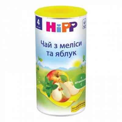 Дитячий чай HiPP з меліси та яблук, 200 г (9062300104407) Вінниця