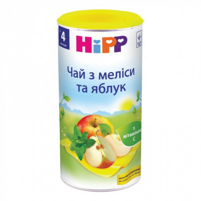 Детский чай HiPP из мелиссы и яблок, 200 г (9062300104407) Винница - изображение 1
