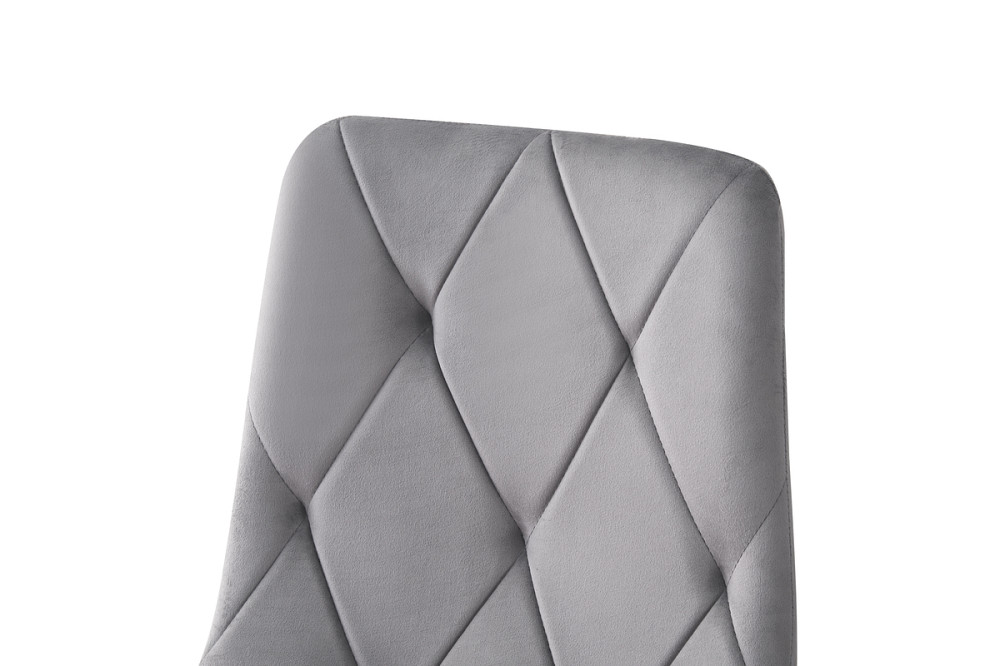 Стілець Меморі, чорний/ велюр сірий Киев - изображение 5