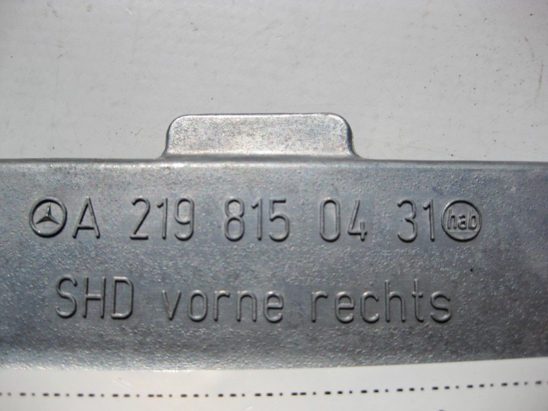 Mercedes-Benz  A2198150431 Кронштейн передньої правої стельової ручки CLS C219 Одеса - фото 3