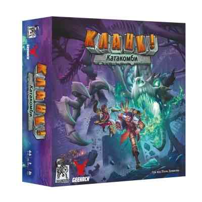 Настольная игра Geekach Games Кланк! Катакомбы (Clank! Catacombs) (укр.) (GKCH105CCTK) Винница