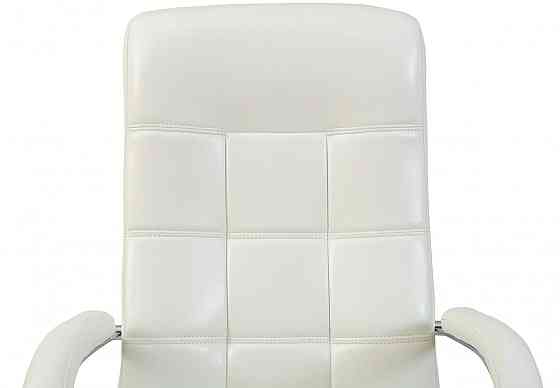 Офісне Крісло Керівника Richman Virginia Lucky White Хром М1 Tilt Білий Київ