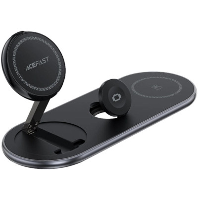Зарядний пристрій Acefast Wireless QI 3in1 15W E19 Qi2 (6974316283096) Вінниця - фото 1