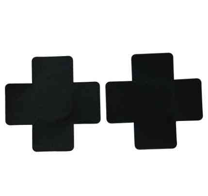Наліпки на груди Хрест one size чорний Київ