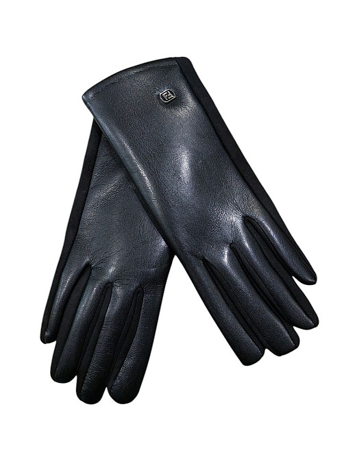 Жіночі рукавички сенсорні one size чорний Київ - фото 1