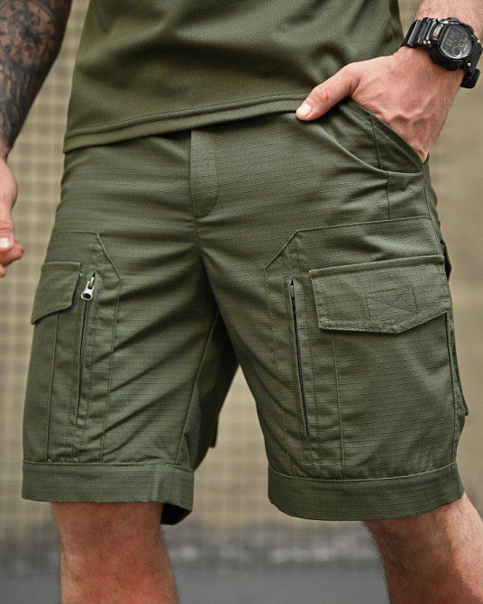Міські тактичні шорти GEN 3 олива ПП7724 Одеса - фото 2