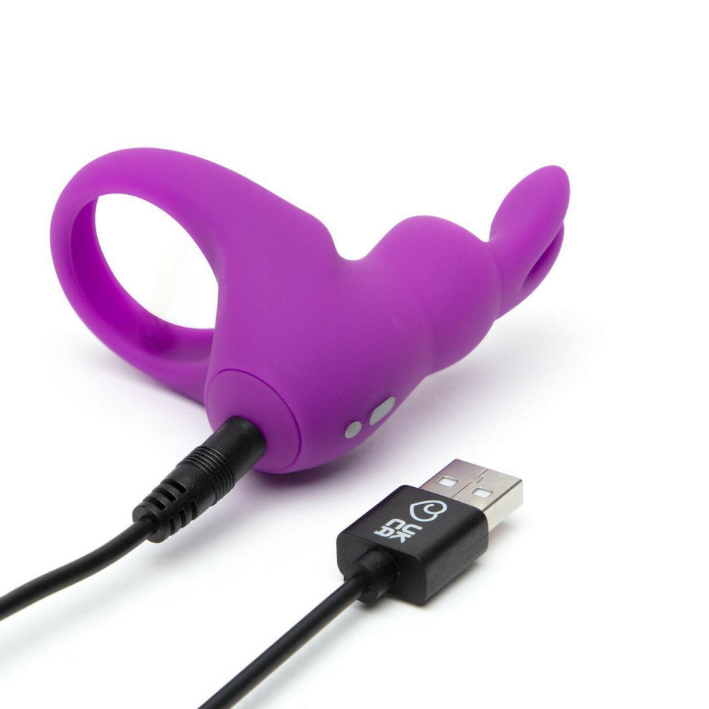 Ерекційне кільце+сумочка для зберігання Happy Rabbit Cock Ring Kit (2 Piece) Sex Aura Київ - фото 4
