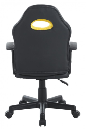 Кресло компьютерное геймерское игровое Bonro B-043 офисное для компьютера Желтый Киев