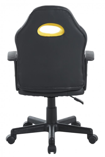 Кресло компьютерное геймерское игровое Bonro B-043 офисное для компьютера Желтый Киев - изображение 4