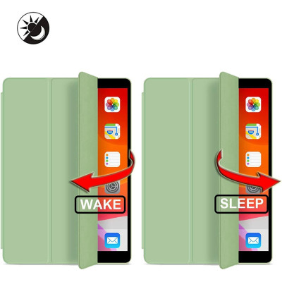 Чохол до планшета BeCover Tri Fold Soft TPU mount Apple Pencil Apple iPad 10.2 2019/2020/2021 Green (708457) Вінниця - фото 4