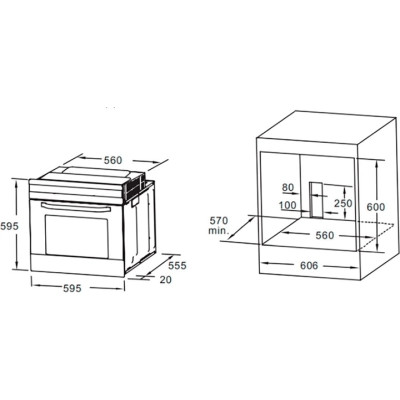Духовой шкаф Interline KTN 280 MRN XA Винница - изображение 7