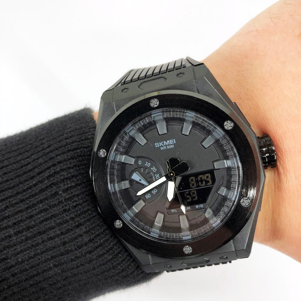 Армейские мужские часы хорошее качество SKMEI, Спортивные мужские часы удобные Практичные CR-88 Львов - изображение 5