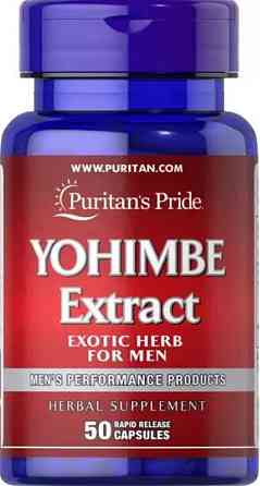Йохимбе Puritan's Pride Yohimbe 1000 50 caps Киев