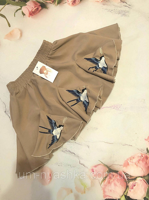 Спідниця з вишивкою вишиванка "Ластівки" 116-146 Кривий Ріг - фото 3