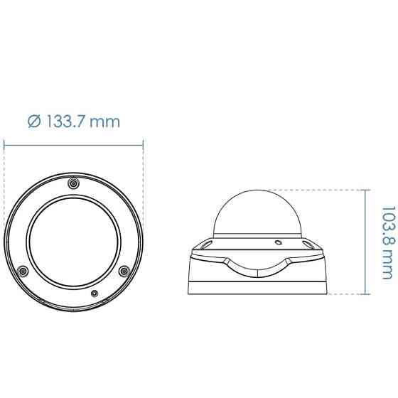 Відеокамера VIVOTEK FD9388-HTV f2.8~12mm DOME Вінниця