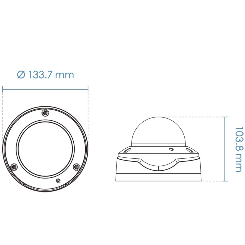 Відеокамера VIVOTEK FD9388-HTV f2.8~12mm DOME Винница - изображение 2