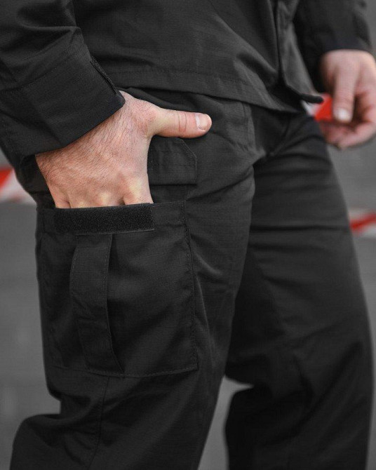 Тактичний костюм guard чорний НП5230 Одеса - фото 9