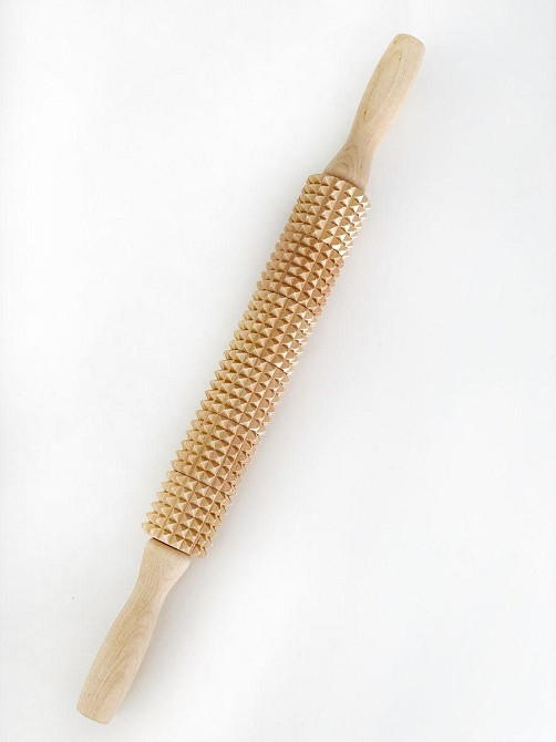 Масажер Дерев'яний для Тіла Скалка – Натуральний масажер для зняття напруги Івано-Франківськ - фото 2