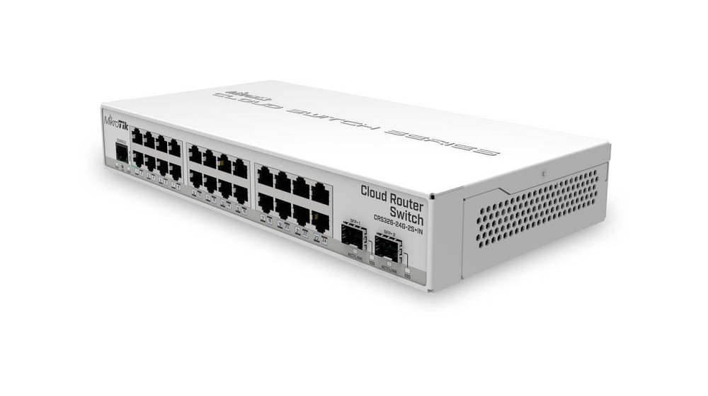 Комутатор MikroTik CRS326-24G-2S+IN (24x1G, 2xSFP+, L3, настільний) Так Харків - фото 3