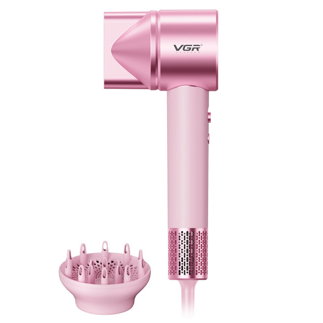 Фен для ефективного укладання волосся VGR, Портативний фен для сушіння легкої укладки волосся DQ-73 Львів - фото 1
