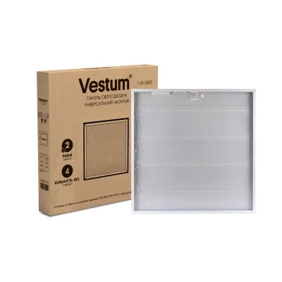 Світильник Vestum LED PRISMA 36W 600x600 6500K 220V (1-VS-5003) Вінниця - фото 1