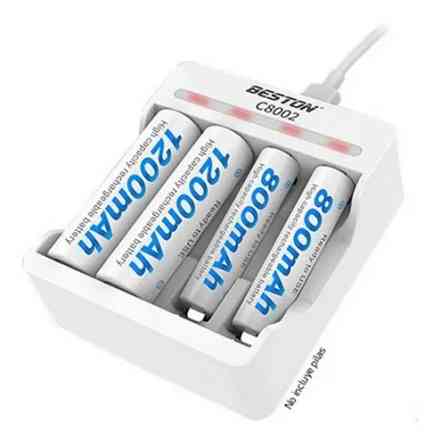 Зарядка для акумуляторів AA/AAA Beston C8002 Київ