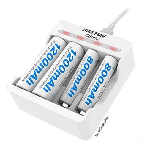 Зарядка для акумуляторів AA/AAA Beston C8002 Київ - фото 2