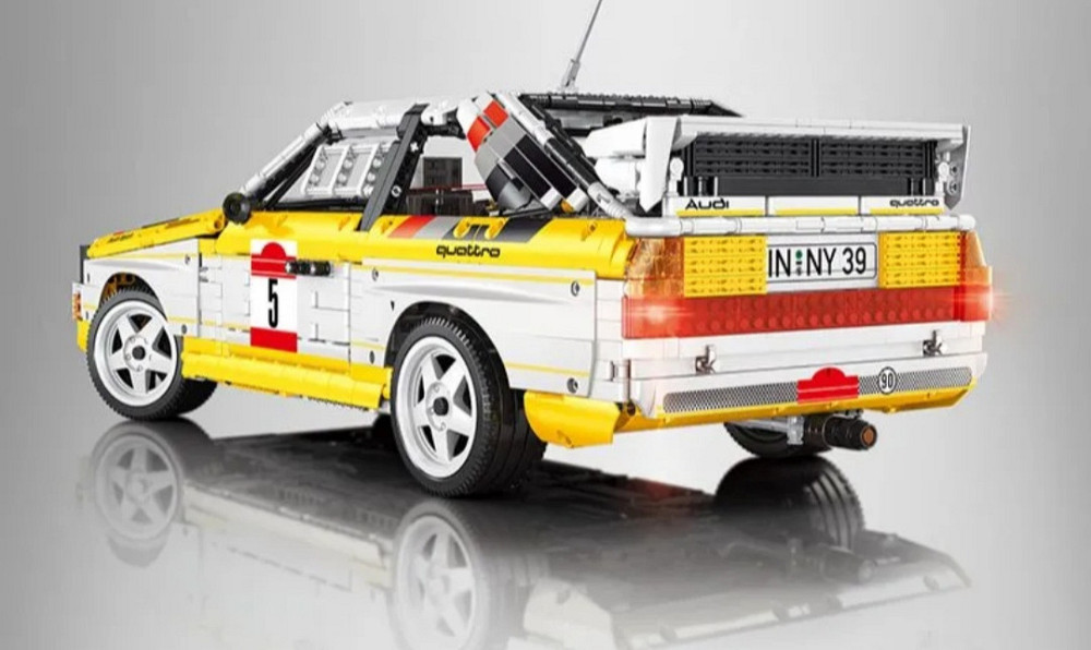 Конструктор Bole Brick Audi Sport Quattro S1 Group B 1984 YC-23043, 1:8, 3887 деталей, радиоуправляемый Киев - изображение 8