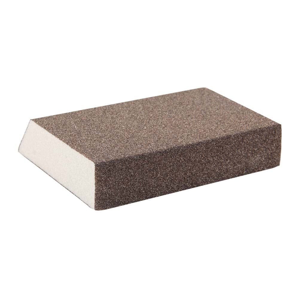 Губка шліфувальна чотиристороння кутова 110×90×25 мм P80 SIGMA (9130451) Київ - фото 1