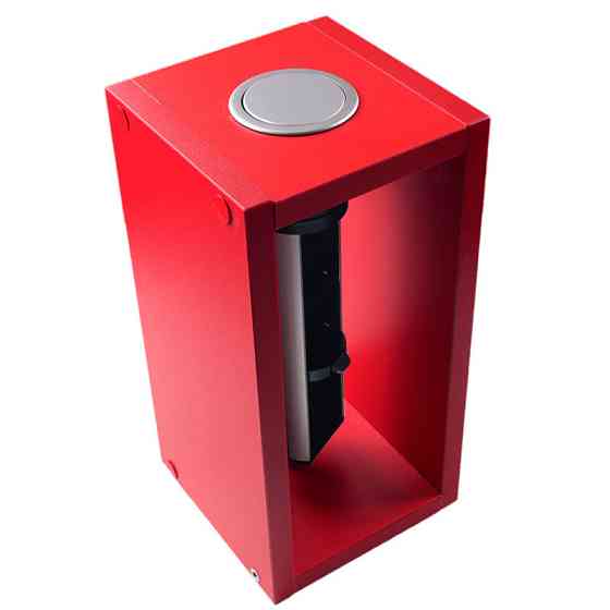 Мебельная розетка вертикальная 3х16А, 2хUSB 2.4А, серебристый металлик Днепр