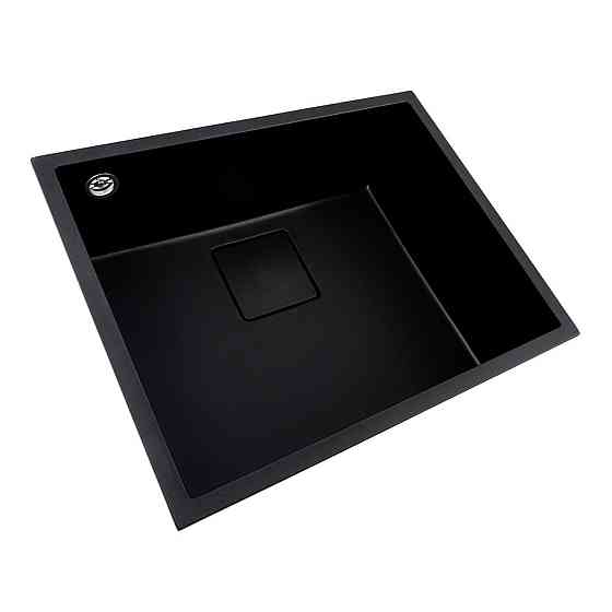 VALESO Кухонна гранітна мийка 5444 AMELI VALESO чорна Коломыя