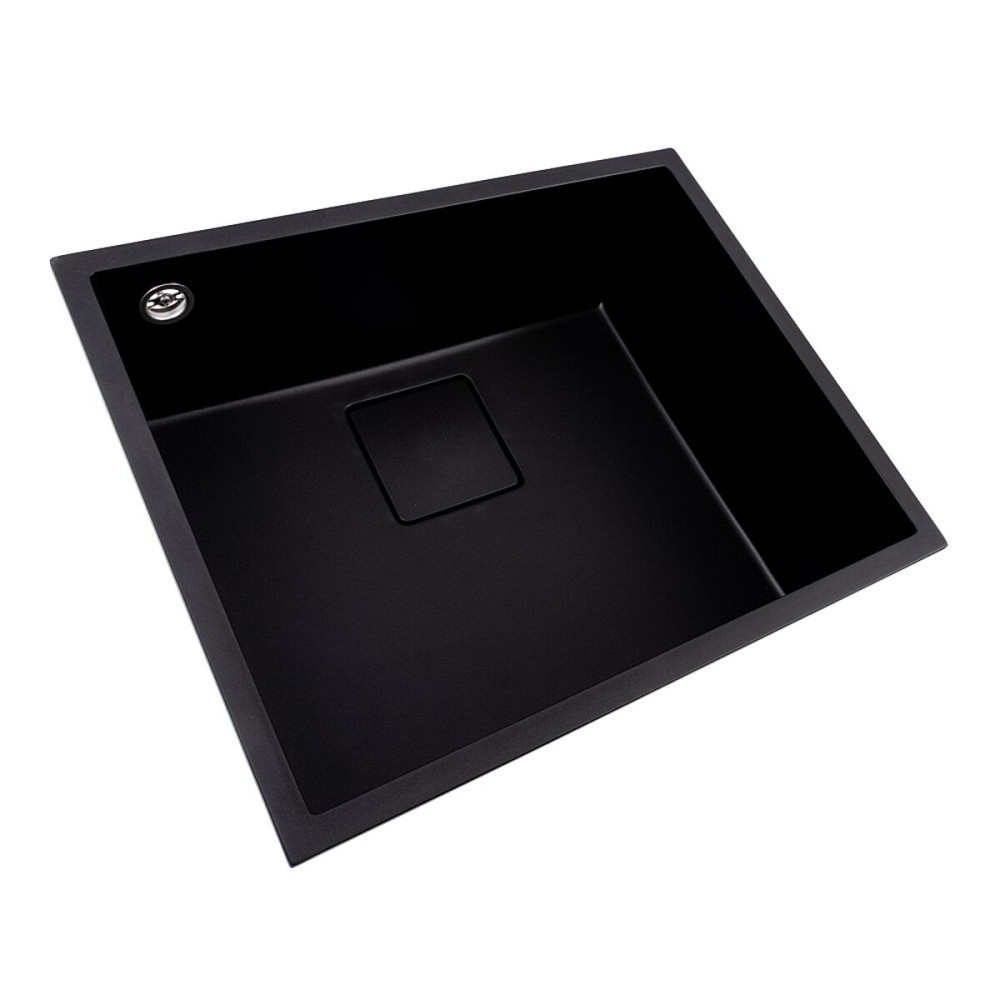 VALESO Кухонна гранітна мийка 5444 AMELI VALESO чорна Коломыя - изображение 2