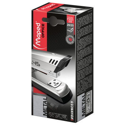 Степлер Maped ADVANCED METAL, металлический, 25л., (скобы 24/6, 26/6), сер (MP.354510) Винница - изображение 11