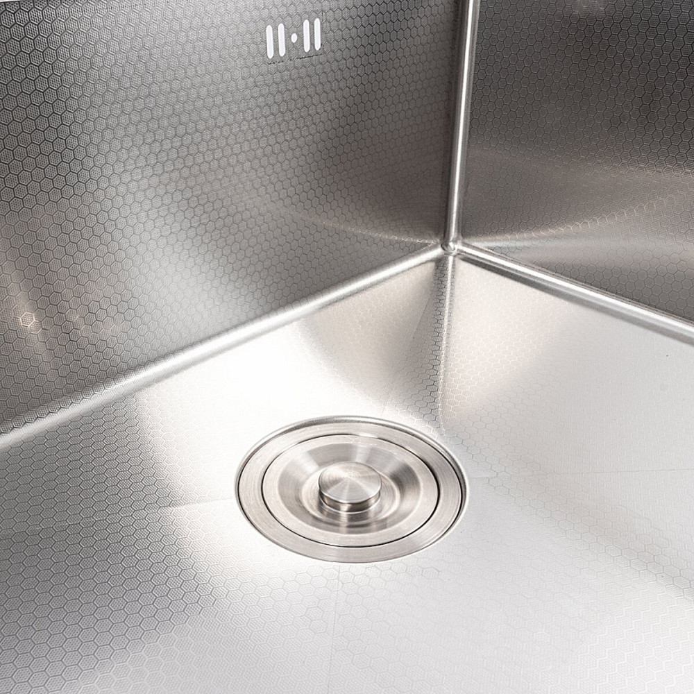 60*50 Мийка нержавійка Valeso Handmade DECOR (3,0/0,8) Коломыя - изображение 5