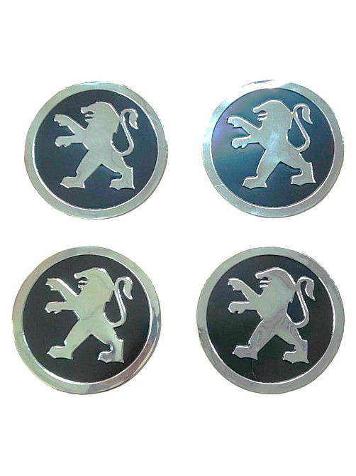 Наклейки на ковпаки Peugeot чорні, діам. 90мм Винница - изображение 1