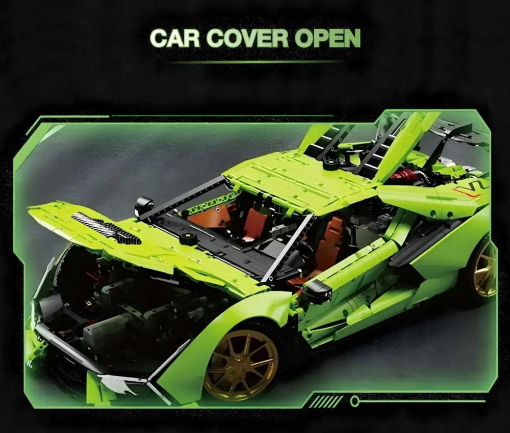 ЕКСЛЮЗИВ‼️Конструктор Technic Lamborghini SVJ 1:6 - 6626 деталей. Киев - изображение 3