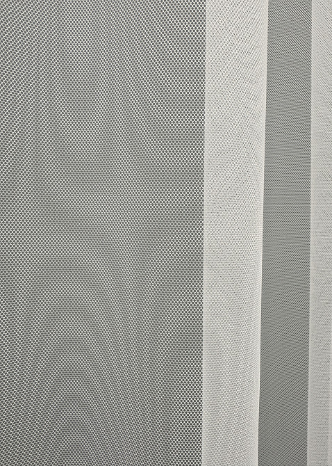 Тюль VR-Textil 1633т Грек-сітка з вишивкою та люрексом колір Молочний з бежевим 300х270 см (42-0594) Київ - фото 6