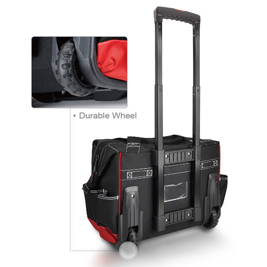 Сумка инструментальная на колесах с телескопической ручкой TOPTUL PBW-045A Одесса - изображение 2