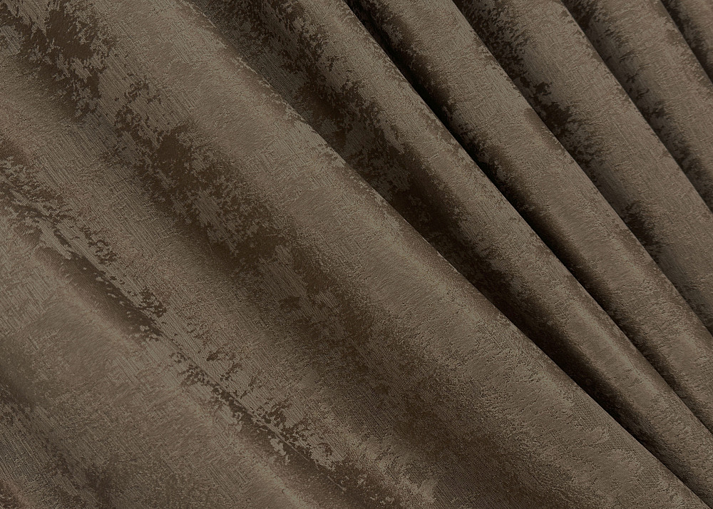 Комплект готових штор VR-Textil Жакард Sultan YL № 1203ш Коричневий 150х270 см 2 шт (33-0030) Київ - фото 14