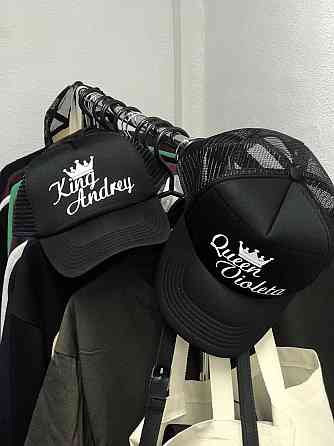 Кепка- тракер із принтом King/Queen і ім'ям. Чернівці