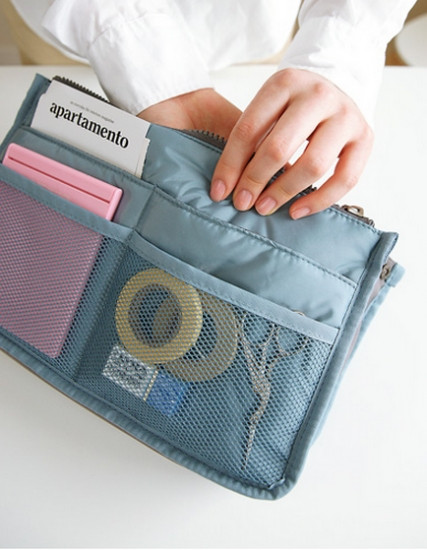 Органайзер сумка в сумку Bag in bag maxi блакитний Вінниця - фото 4