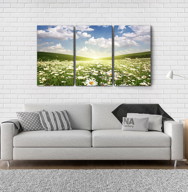 Модульна картина Полі Ромашки Аrt-170_3А Київ - фото 2
