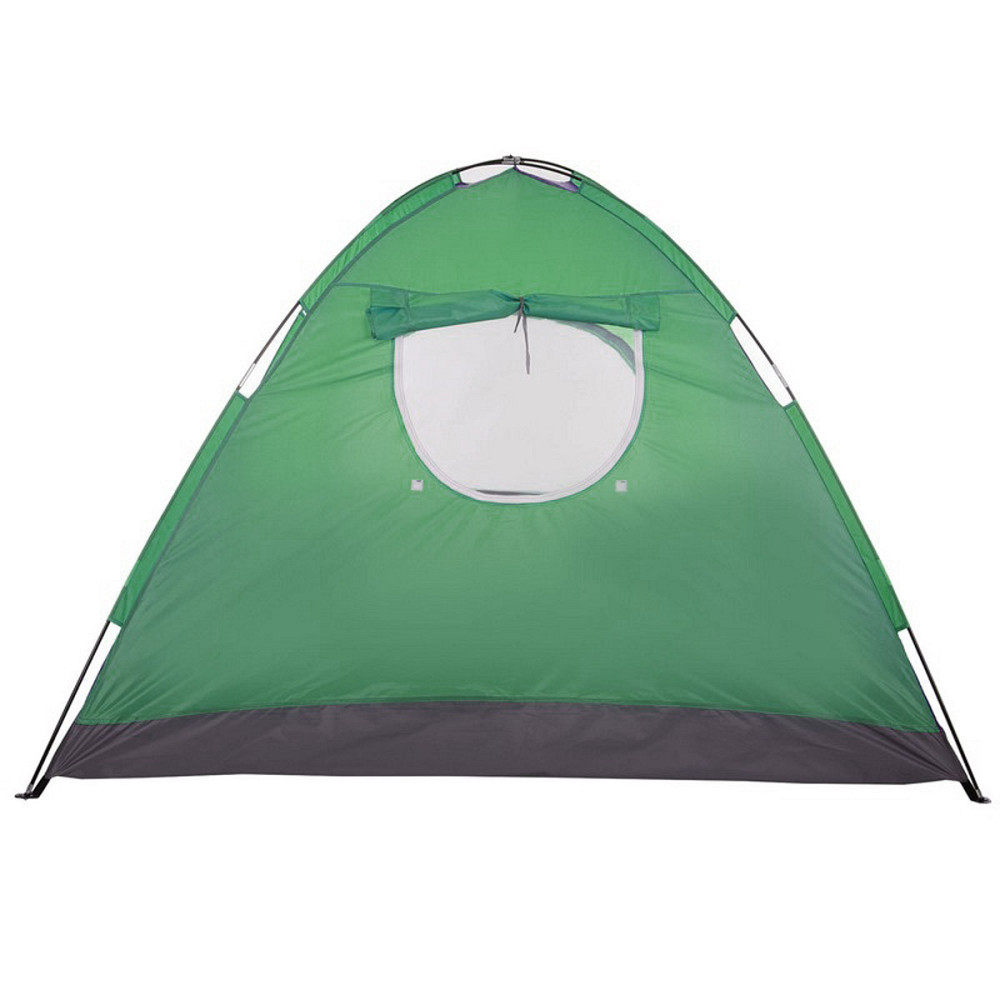 Палатка трехместная 2.00 х 2,00 м зеленая с тентом Киев - изображение 4
