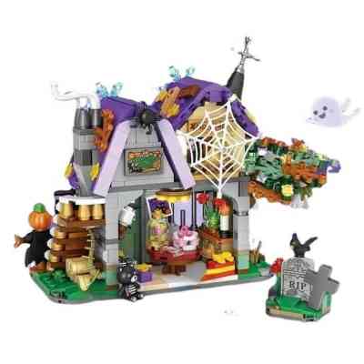 Конструктор LOZ mini Домик на Хэллоуин без фигурок (1233) Винница